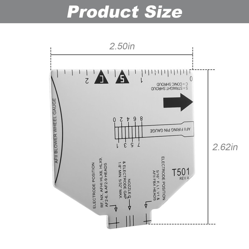 T501 Multipurpose Gauge for Beckett - Fits for AF/AFG/AR/SF/SR Burners,