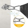 M6 Awning Attachment Set, Heavy Duty Sun Shade Sail Stainless