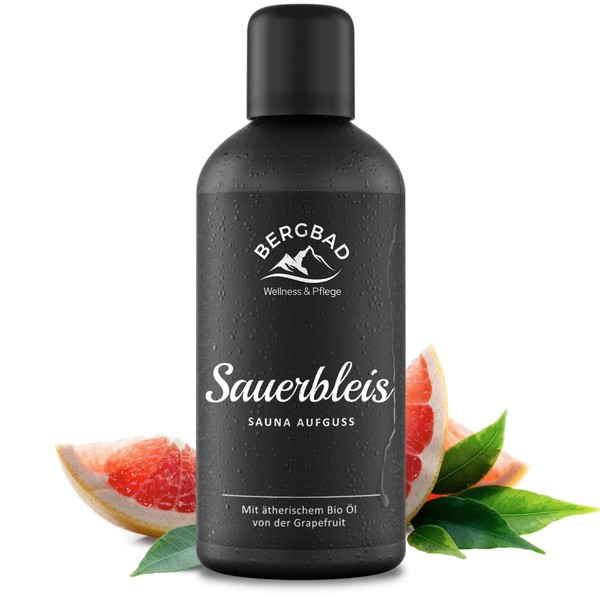 BERGBAD Organic Grapefruit Pure Sauna Infusion 100 ml Sour Lead