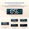 Digital Wall Clock Large Display, 16" with Remote Control for