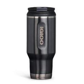 Igloo, 32 OZ Stainless Steel, Tumbler, Flip ‘n’ Sip, Carbonite