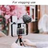 Phone Video Rig Kit with Handle Phone Stabilizer Cage Fill
