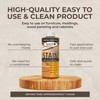 SamaN Interior Water Based Wood Stain - Natural Stain for