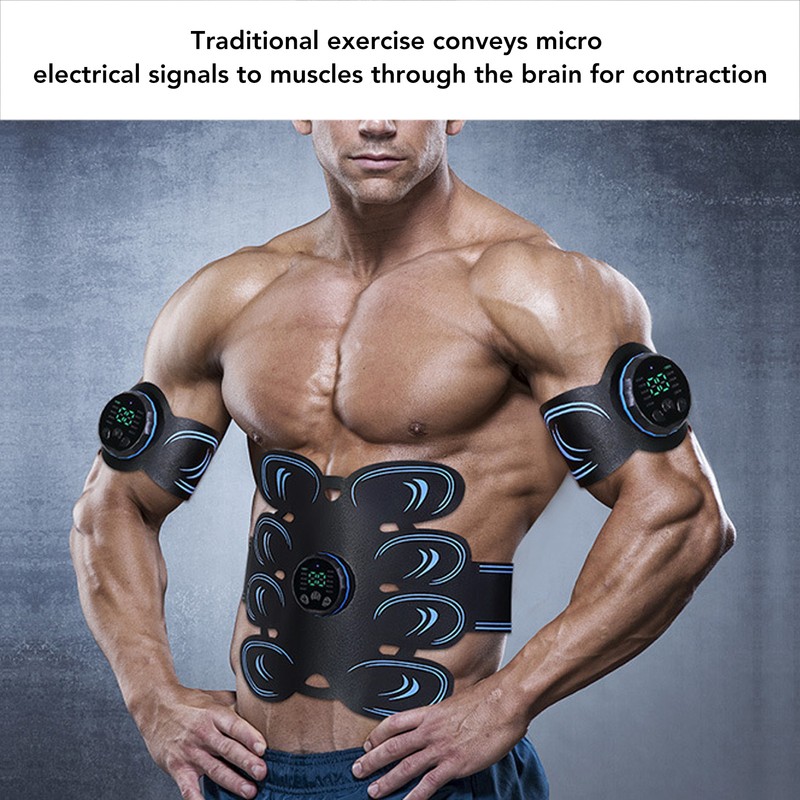 Abs Stimulator Muscle Toner Ab Machine Abdominal Toning Belt Portable