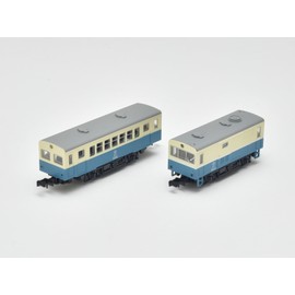 Nostalgic Railway Tomii Electric Railway Touge Line Diorama Car + Luggage Diorama Car (KiHa 202 + Kini 903 New Painting) 2-Car Set