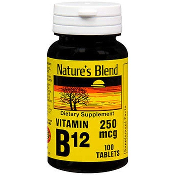 Nature's Blend NAT B Vitamin B12 TB, 100 Count