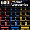 Crimping Tool For Heat Shrink Connectors Kit AWG 22-10/600pcs Connectors
