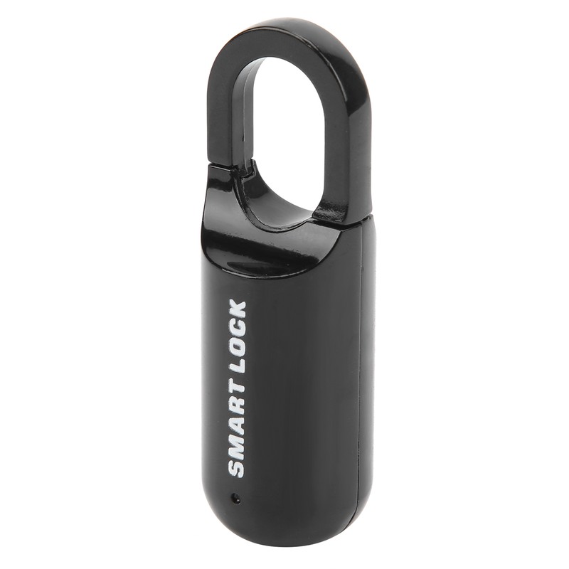 Fingerprint Lock AntiTheft Security USB Rechargeable Thumbprint Padlock for Luggage