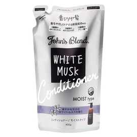 John's Blend OA-JON-43-1 Conditioner Refill Moist Type, White Musk, 14.1 oz (400 g)