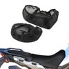 MASO Motorcycle Seat Cover,Black 3D Mesh Fabric Motorcycle Seat Pad