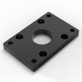 TAILONZ PNEUMATIC Bore 40mm SC Air Cylinder Base Connection fittingsStandard Type Pneumatic Parts air Cylinder Flange mounting Plate FA-40