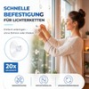 MERRYXMAS 20 x suction cups for fairy lights, suction hooks,