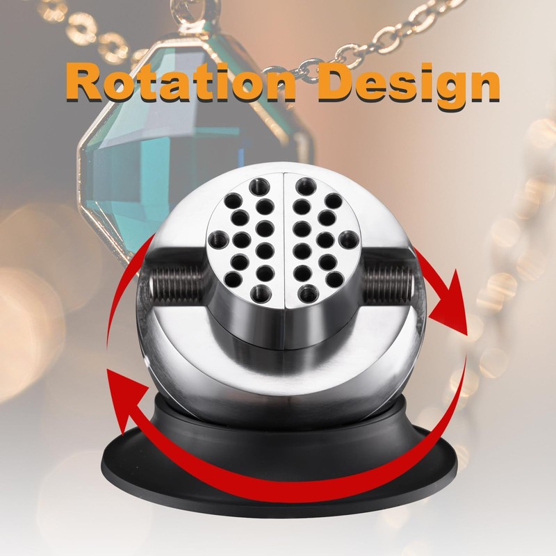 DZQ Ball Vise 3" Engraving Setting Tool 360°Rotation Professional Ball
