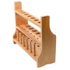 Eisco Labs Wood Test Tube Rack, 13 Hole, 6 Pin