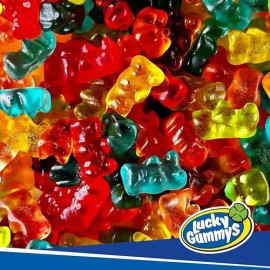 Gomitas Lucky Gummys Ositos 100g Frutales Sin Gluten