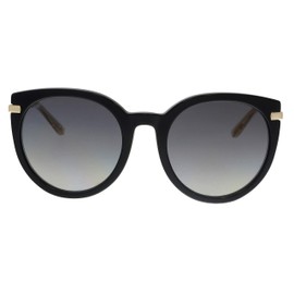 Sunglasses Jimmy Choo Dena/F/S 0807 Black/FQ gray sf gold sp lens
