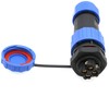 ZBLZGP TY20 4-Pin 25A Bulkhead Waterproof Connector Quick Disconnect Male