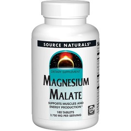 Source Naturals Magnesium Malate 3750MG 180 Tablets by Source Naturals