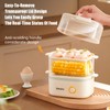 Kawu Egg Cooker, 12 Eggs Electric Egg Boiler with Anti-scalding