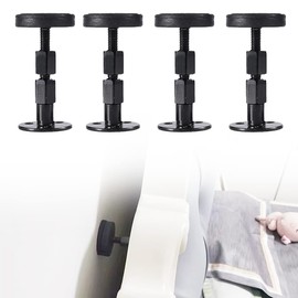 OVIRSHOP Bed Frame Anti Shake Spacers, Pack of 4 Adjustable Bed Frame Headboard Stopper Telescopic Support for Bed Cabinets Sofas