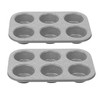 Salter® COMBO-5357 Marble Collection Carbon Steel Non Stick 6 Cup