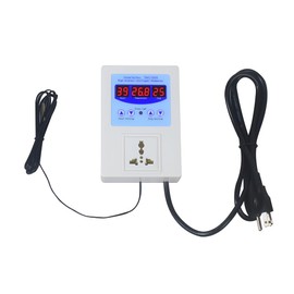 GeekTeches TMC-1000 Intelligent Digital Display Temperature Controller, LED Display Control Socket AC 110V-240V