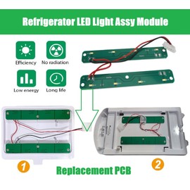 W11042554 Refrigerators LED Light Board Compatible for Whirlpool, Maytag, Amana fridge Led light -Replacement W11043011 W11527432 W10866538 W11387579 Q184G2 Q184G4
