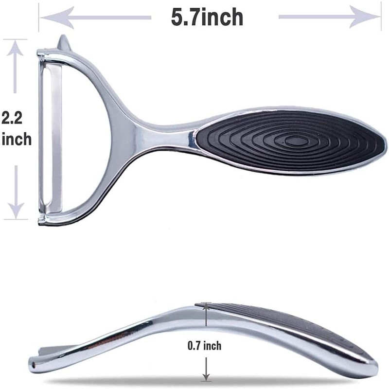 Potato Vegetable Peeler for Kitchen - Premium Stainless Steel Y
