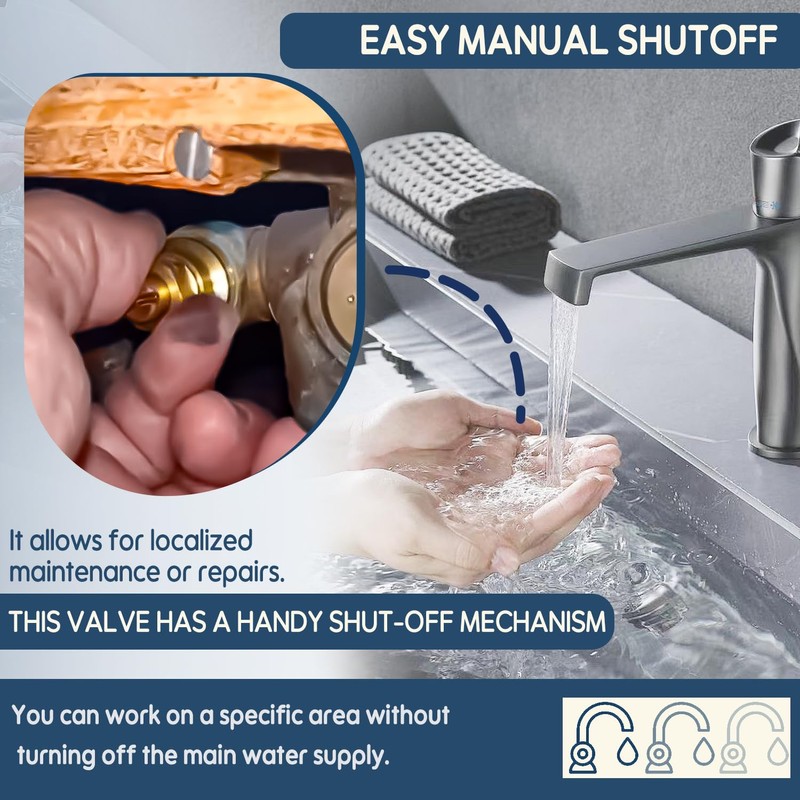 12318 Stop-Check Valve Kit Fits for Moen Legend, for Monticello