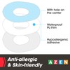 AZEN 60Pcs G7 Adhesive Patches Waterproof, Premium Pre-Cut Protection Hypoallergenic