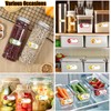 2 Rolls 500Pcs Removable Food Labels, 1 "x 2" Waterproof