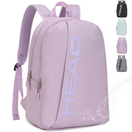 HEAD Waterproof Sports Gym Backpack for Women & Men, Large Casual Daypack Travel Backpacks for College/Weekender Overnight/Work/Fitness, 15.6 inch Laptop Backpack Lightweight Computer Bag Notebook Bag