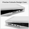 MOSISO Compatible with MacBook Pro 14 inch Case 2025 2024