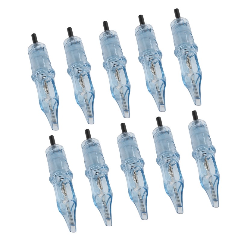 10pcs Stainless Steel Cartridge Needles Set Professional Salon Disposable Cartridge