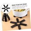 BIUDECO Folding Insulation Pad for Kitchen Pot Mat Heatproof Trivet