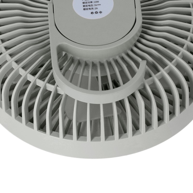 2 in 1 Desktop Fan ABS PP 4000mah 3 Gears