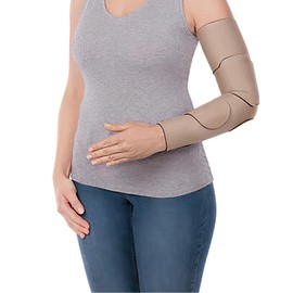 Juzo Short Stretch Compression Wraps, 30-60 mmHg, Arm Wrap, Double Sided | Medical Wrap Bandage for Treatment of Moderate to Extreme Varicosities, Edema & Lymphedema | Large Regular