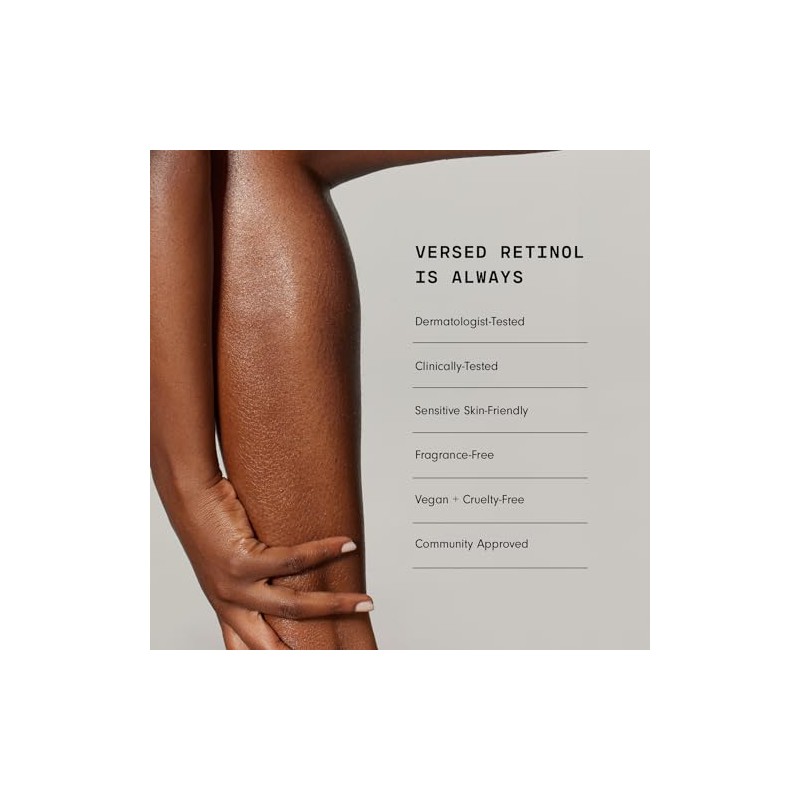 Versed- Press Restart Retinol Body Lotion - Loción reafirmante para