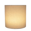 Aspen Creative 58303A, Drum Uno Lamp Shade, Off White, 8"