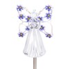 2 Pack LED Solar Angel Lights Solar Powered White Light