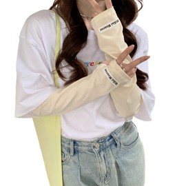 Breylee Arm Cover, Women's UV Protection, Skin Care Advisor, Cute, UPF 50+, UV Protection, 360° Sun Protection, UV Protection from the Back of the Hand to the Arm, UV Protection, UV Protection