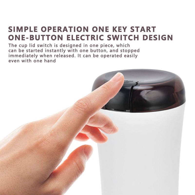 Electric Coffee Grinder Mini Household Coffee Bean Grinding Mill for