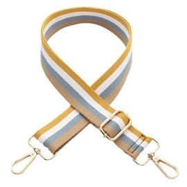 Adjustable Shoulder Strap for Bags, Unisex, Bag Strap 2.5 cm Width, Replacement Shoulder Strap for Bags, Length Adjustable 75-130 cm, Bag Straps for Changing, Bag Accessories, Silver Buckle, Orange