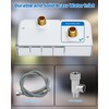 Hibbent 2 Pack Bidet Attachment for Toilet, Non-Electric Dual Nozzle