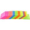 4A Sticky Notes,3 x 3 Inches,Neon Assorted,Self-Stick Notes,100 Sheets/Pad,18 Pads/Box,4