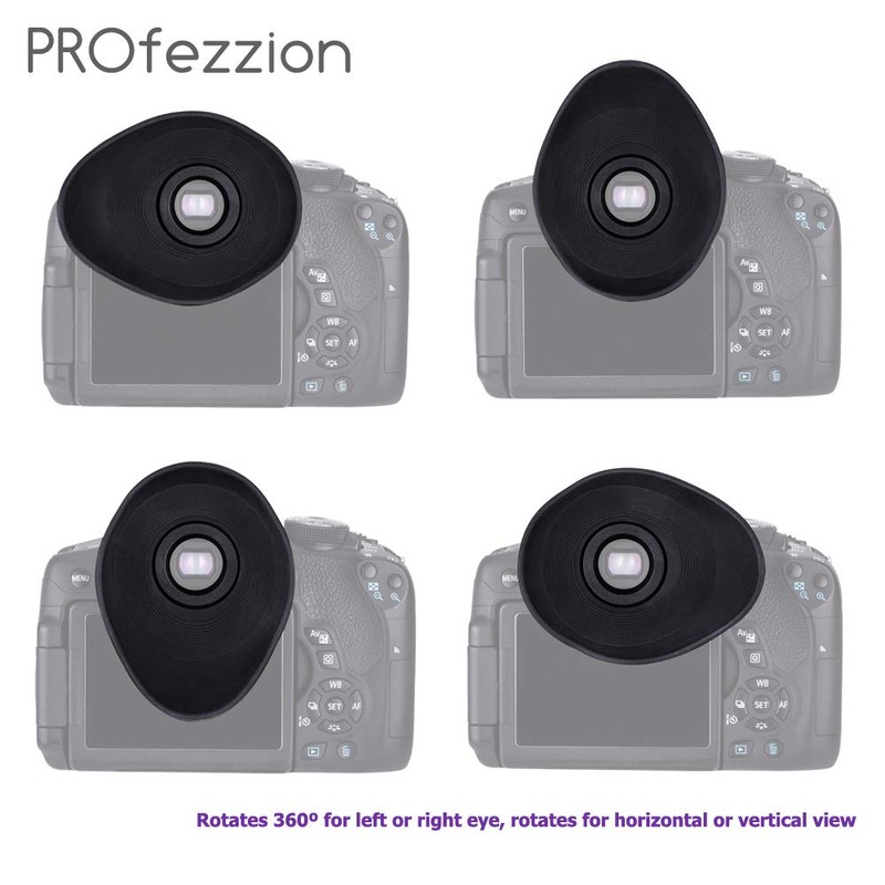 PROfezzion Eyecup Eyepiece Viewfinder for Canon EOS 6D, 6D Mark