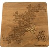 Martin Raynsford Wooden Fractal Tray Puzzle - Terdragon Curve