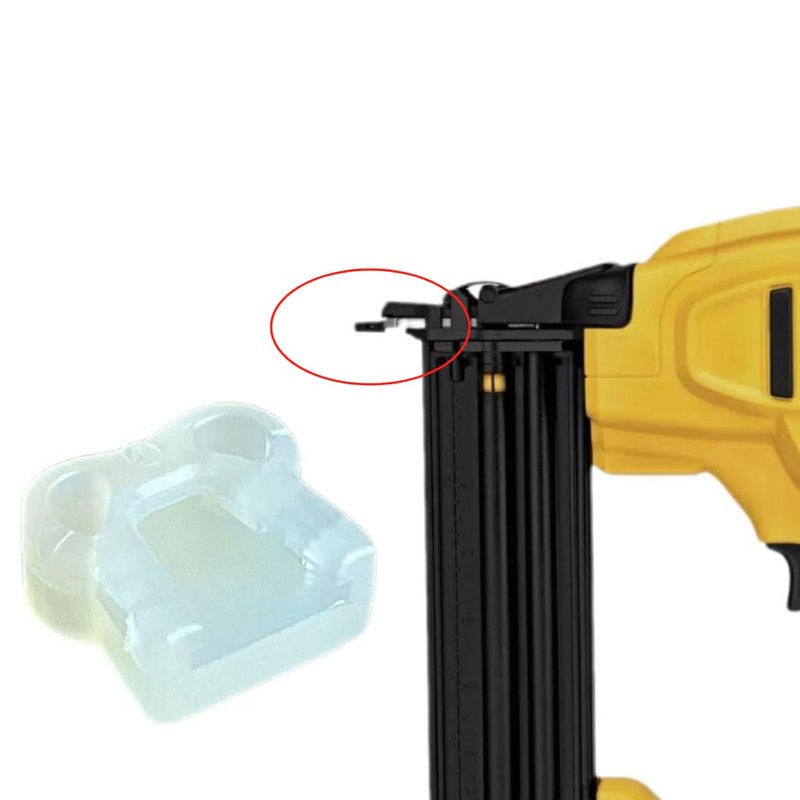 White Nail no mar tip Suitable for DeWalt DCN680B Nailer