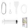 5PCS Fridge Drain Hole Cleaning Tool, Water Pipe Tools Refrigerator