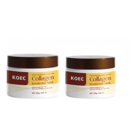 Mascarilla Capilar De Colágeno, Acondicionador Nutritivo Par